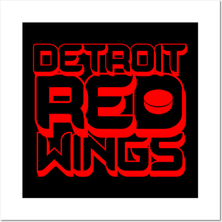 Detroit red wings Posters and Art
